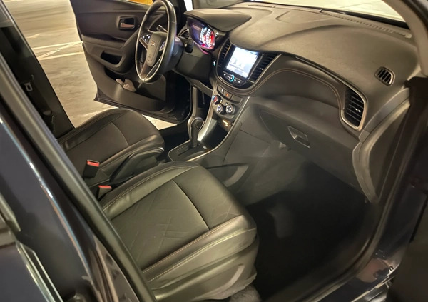 Chevrolet Trax cena 56900 przebieg: 39700, rok produkcji 2018 z Rejowiec Fabryczny małe 301